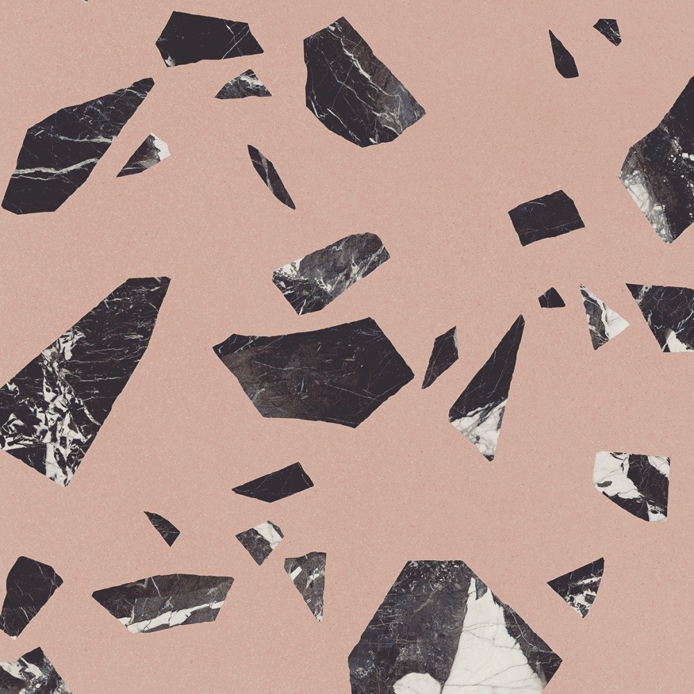 Medley Pink Rock Rett. 60x60