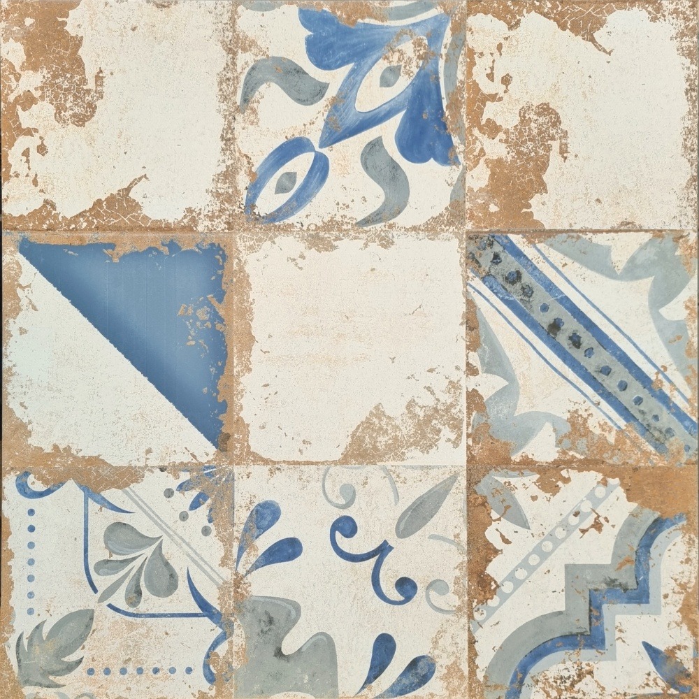 Memory Azul Mat Rect. 58x58 58x58 cm